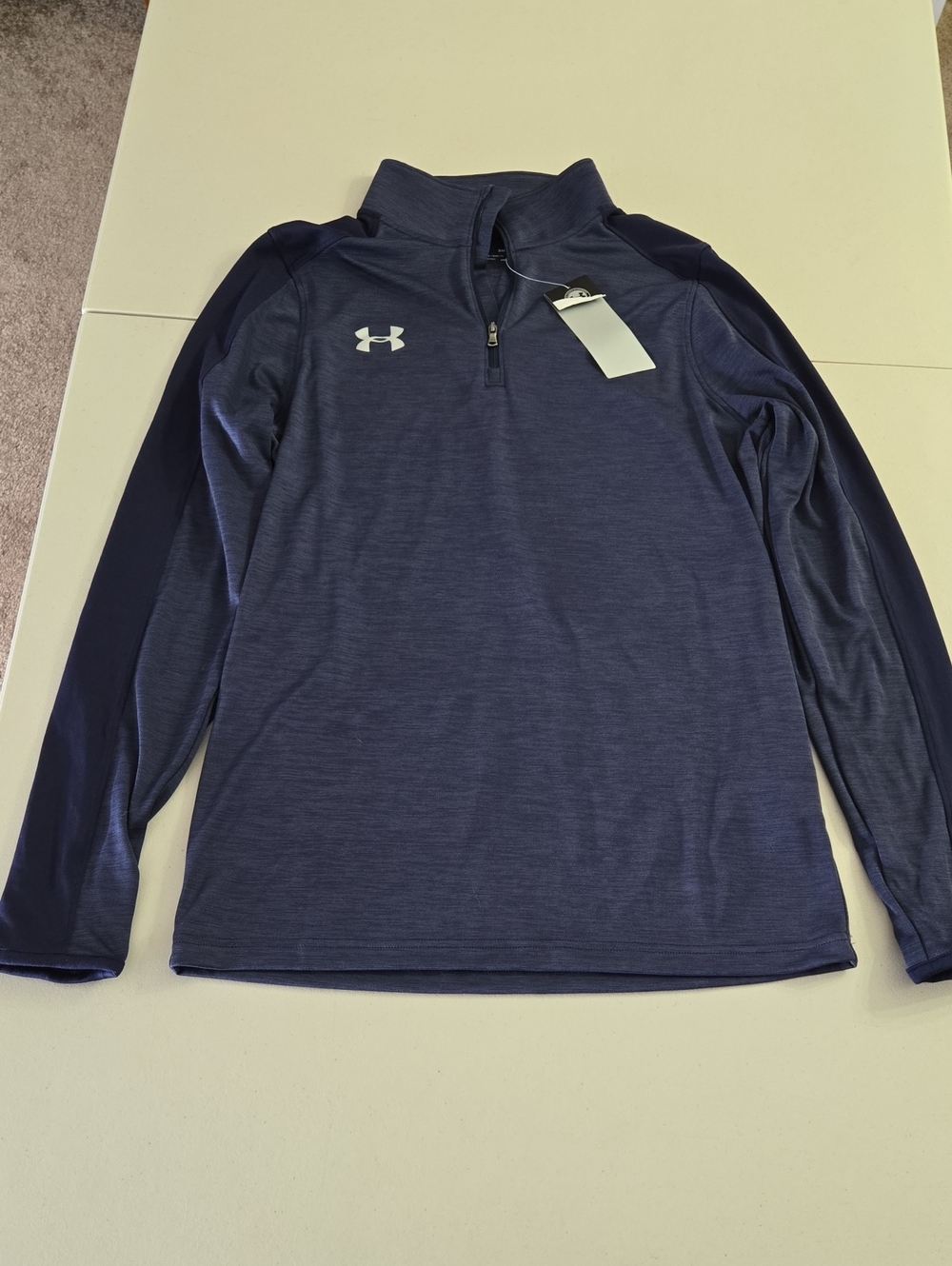 Under Armour Men's Navy Half-Zip Performance Pullover